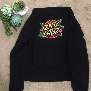 Santa Cruz rose hoodie